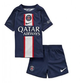 Baby Fußballbekleidung Paris Saint-Germain Heimtrikot 2022-23 Kurzarm (+ kurze hosen)